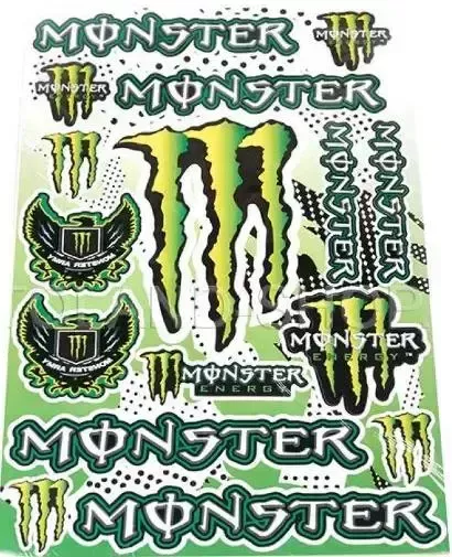 Наклейки набор Monster A3 #18