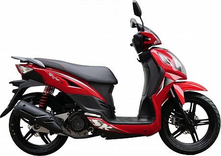 Скутер SYM Symphony (Сим Симфония) SR 125 сс, Красный Скутер SYM Symphony (Сим Симфония) SR 125 сс, Красный